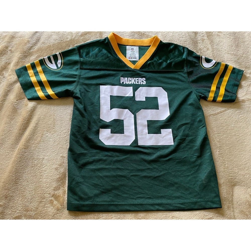 NFL Jersey Green Bay Packers WI Youth Large Matthews 52 12/14 s2